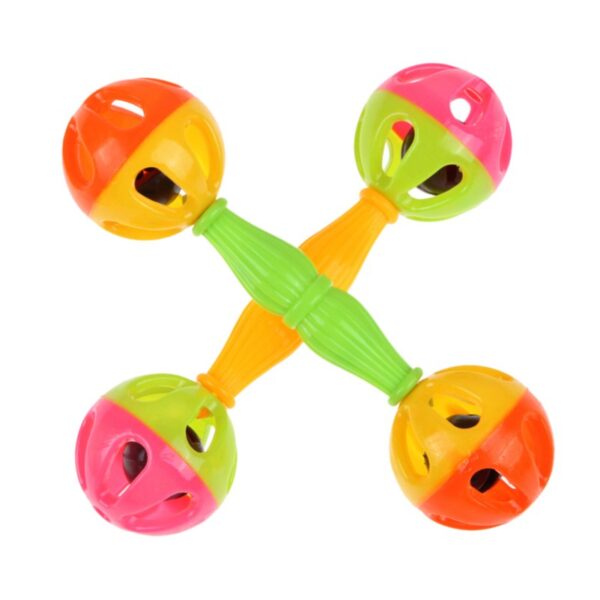 Baby Rattles Bell Shaking Dumbbells Toy