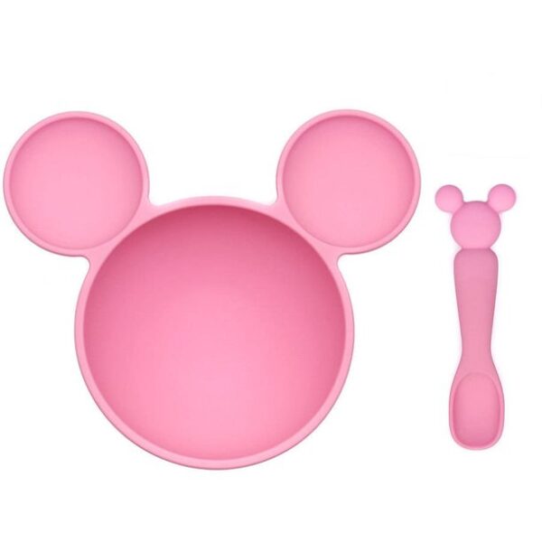 Baby Silicone Suction Bowl and Spoon